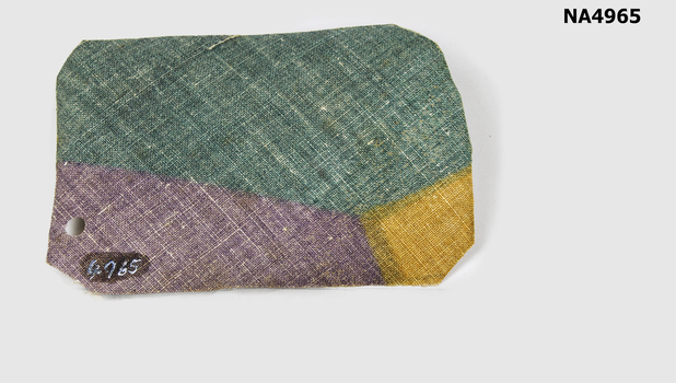 Sample of doped canvas fabric from W W I German aircraft. 