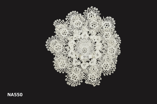 White Lace doyley. 