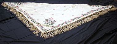 Large silk shawl 