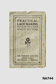 Small leaflet type book - Practical Lace Making Illustrated