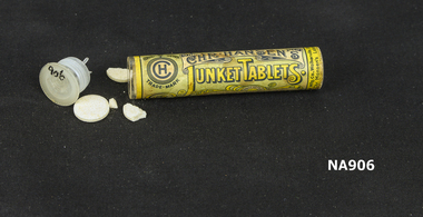Domestic object - Junket Tablets