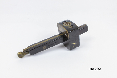 Rosewood and Brass mortice gauge