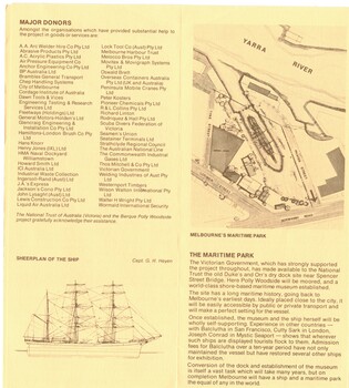 National Trust Pamphlet on Polly Woodside.