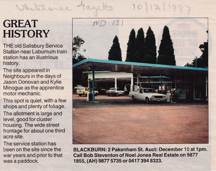  old Salisbury Service Station