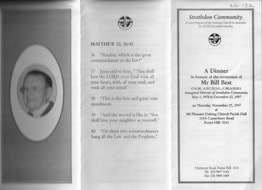Document, Strathdon Community, 1/11/1997 12:00:00 AM