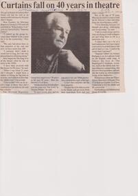 Curtains fall on 40 years in the theatre