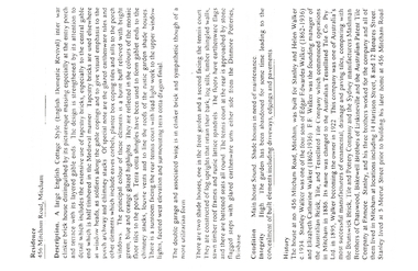 Document - Report, Residence, 456 Mitcham Road, Mitcham, 1/12/1997 12:00:00 AM