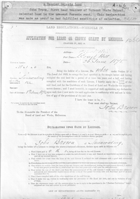 Report, Boronia Road, 01/06/1875