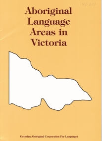 Document, et al, Aboriginal language areas in Victoria, 1/07/1996 12:00:00 AM