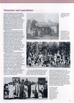 Illustrated booklet describing Aboriginal life from pre-contact times to the present day