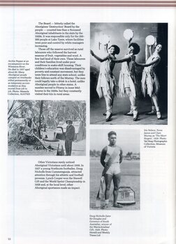 Illustrated booklet describing Aboriginal life from pre-contact times to the present day