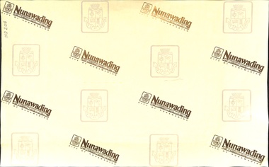 City of Nunawading Headings & Coats of Arms