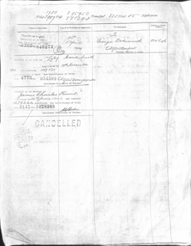 Certificate of Title of three blocks of land owned by Patrick Joseph Markham in Deakin Street, Albert Street and Britannia Street, Mitcham.