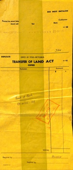 Transfer of Land Act