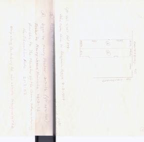 Legal record - Land Title, Forest Hill