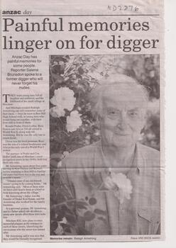 Painful memories linger on