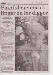Painful memories linger on