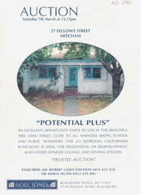 Pamphlet - Document, Auction, 1/02/1998 12:00:00 AM