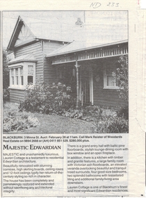 Majestic Edwardian
