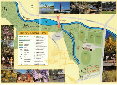 Pamphlet, Elgar Park Indigenous Trail