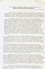 Essay - Report, Talk by Keith Patterson, 1/08/1967 12:00:00 AM