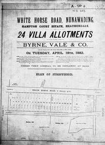Document, Hampton Court Estate