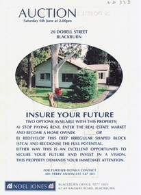 Document, Auction Notice, 1/06/1998 12:00:00 AM