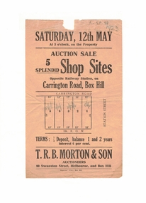 Document, Shop site sale, ?1923