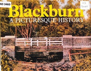The front cover of Blackburn, A Picturesque History.
