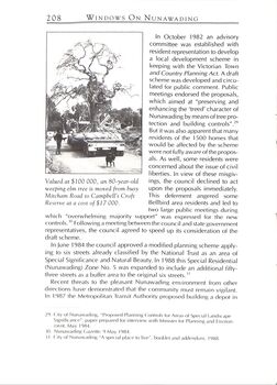 History of Nunawading to 1988 - Environmental Policy