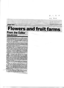 Flowers and Fruit Farms