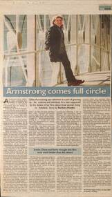 Newspaper - Article, Armstrong Comes Full Circle, 1/06/1998