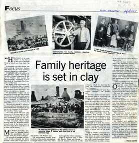 Family heritage is set in clay.