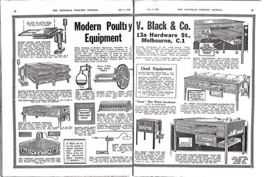 Article, Victorian Poultry Journal, 1917 - 1933