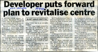 Developer puts forward plan to revitalise centre.