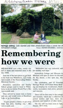 Remembering how we were