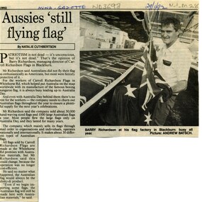 Aussies still flying flag