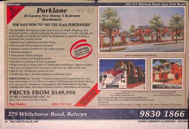 Parklane townhouses