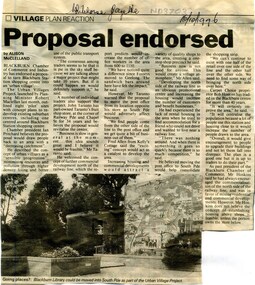 Proposal endorsed