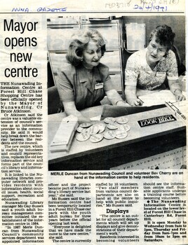 Mayor opens new centre