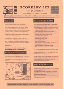 Pamphlet, Scoresby EES, 1/07/1998 12:00:00 AM