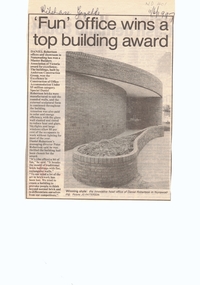 Newspaper, Fun Office Wins to Building awards, 11/06/1997 12:00:00 AM