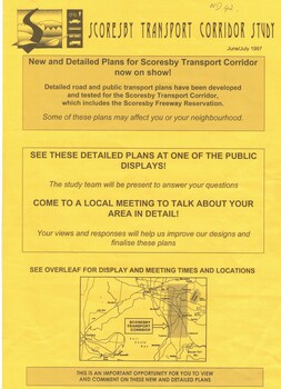 New and detailed plans for Scoresby Transport Corridor now on show