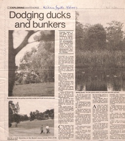 An article on Morack Golf Course, which is located off Morack Road on 56.6 hectares.   