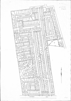 Plan for 'Mt Pleasant Estate' Forest Hill.   381 allotments. 