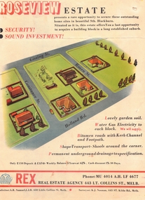 Document, Roseview Estate, 1959