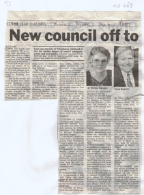 Diary of events in the City of Whitehorse from January - June 1997 