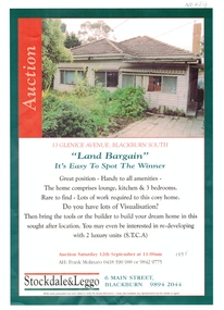 Document, 13 Glenice Avenue, 1998