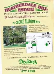 Document, Heatherdale Hill Estate, 1994