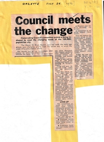 Council and older people.